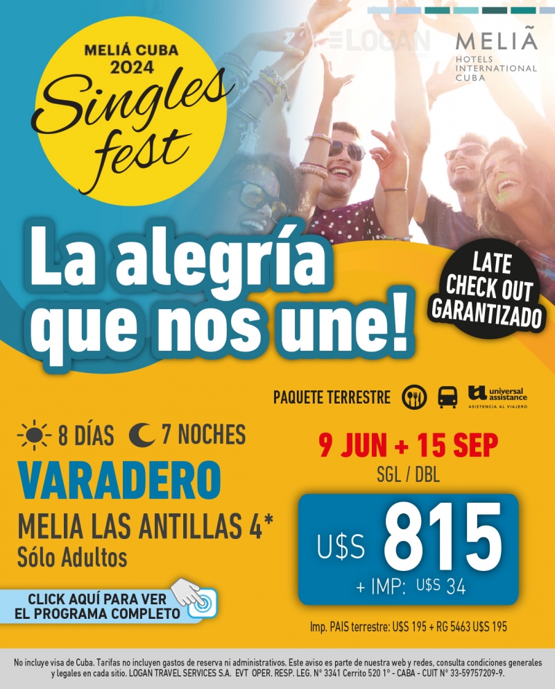 Melia Cuba: Singles Fest 
