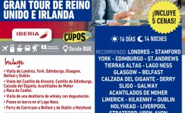 Destinos Asombrosos: Gran tour de Reino Unido e Irlanda 