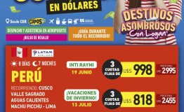 Destinos Asombrosos Per desde COR en cuotas! 