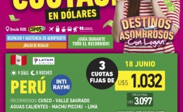 Destinos Asombrosos Per desde ROS en cuotas! 