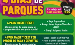 Disney: 4 Park Magic Ticket 